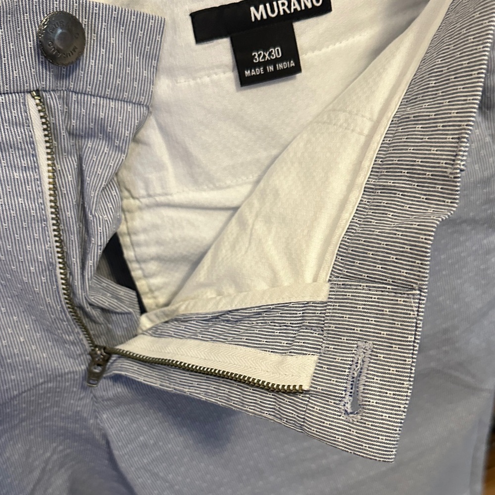 Murano Subtle Gray Patterned Chinos. Ultimate Mod… - image 7